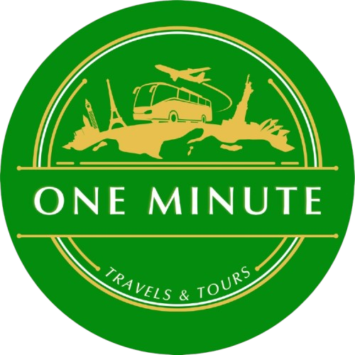 One Minute Travels & Tours logo